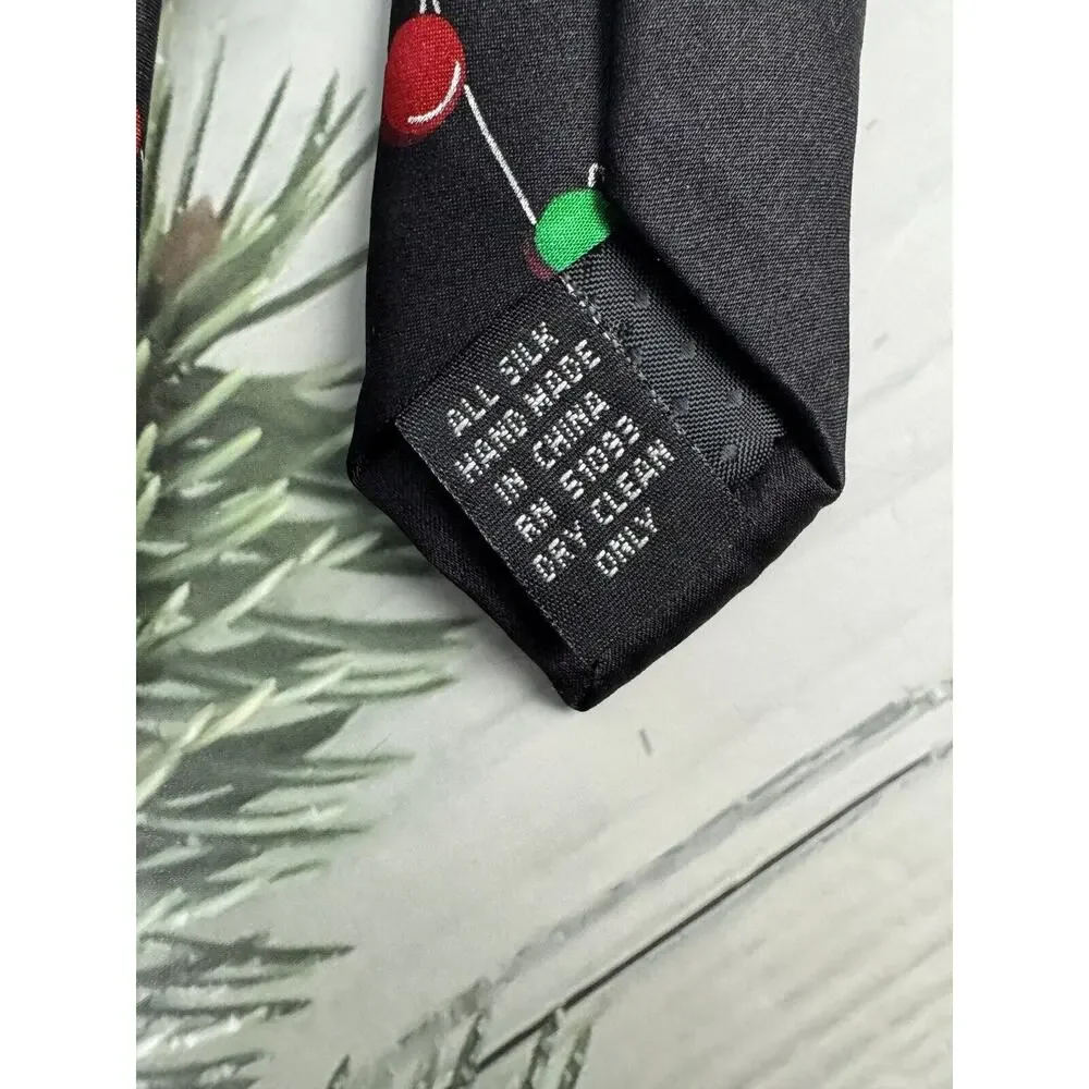 Holidays Men's‎ Ties Necktie Christmas Lights 4